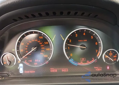 2014 BMW 550I xDrive from USA, damaged, VIN WBAKP9C56EDZ34919